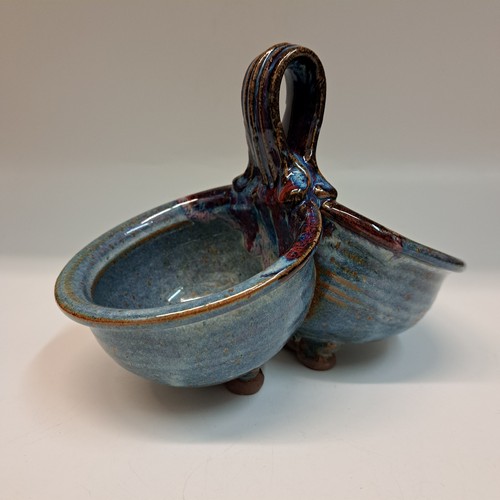 #231101 Condiment Caddy Blue  $24 at Hunter Wolff Gallery